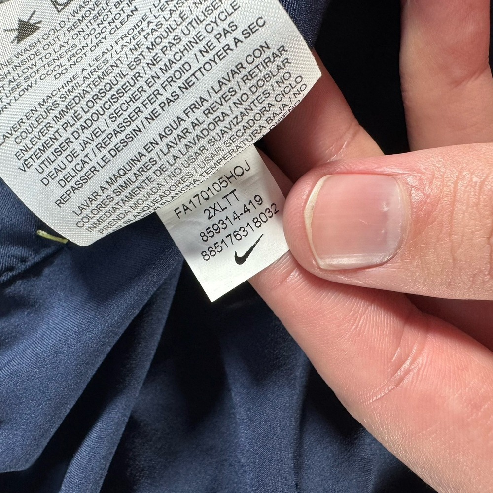 Nike New Orleans Pelicans Team‎ Issued Tearaway Pants #0 Mens XXLTT Extreme Tall - Picture 12 of 16